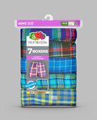 Boys' Tartan Plaid Boxers, Assorted 7 Pack Assorted