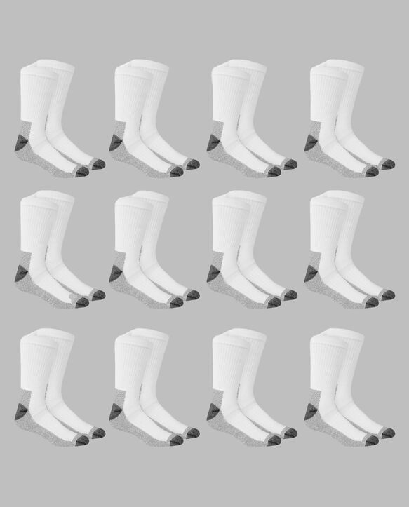 Men's Fruit of the Loom® Workgear™ Crew Socks, 6 Pack