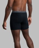 Men's CoolZone® Fly Boxer Briefs, Black and Grey 6 Pack ASSORTED