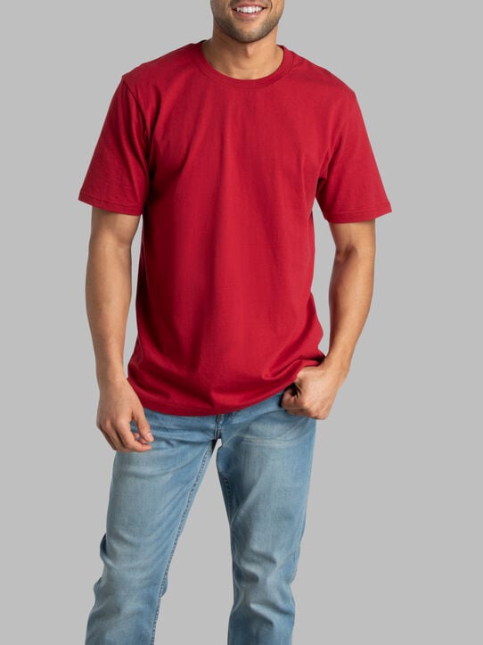 Men's Crafted Comfort Legendary Tee™ Crew T-Shirt Crimson
