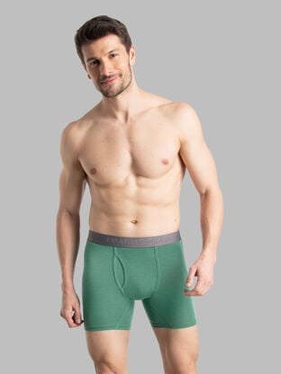 Men's 360 Stretch Coolsoft Boxer Brief, Assorted 6 Pack 