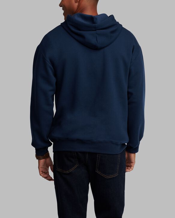 Eversoft® Fleece Full Zip Hoodie Sweatshirt Navy