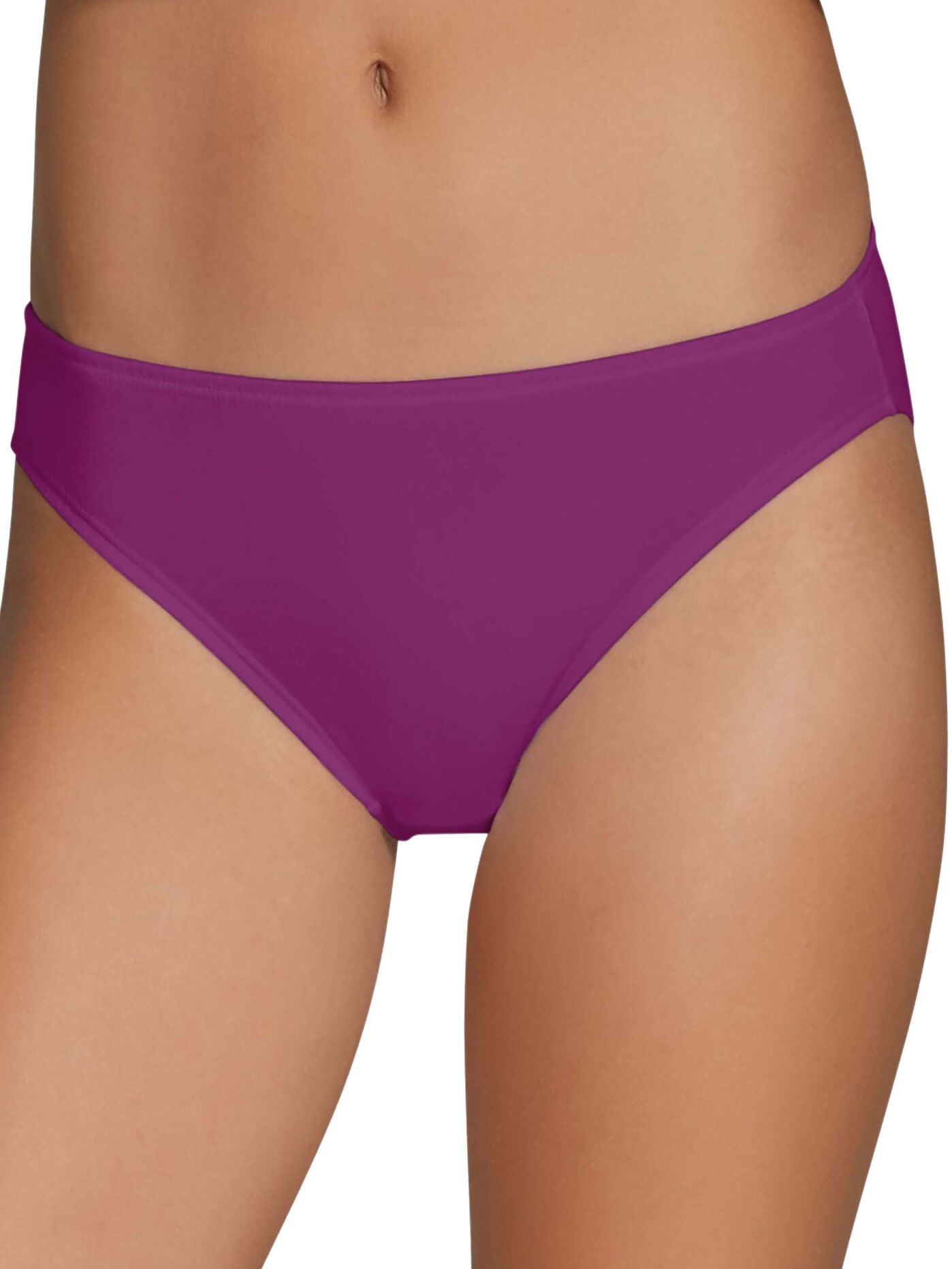 logo cotton stretch bikini