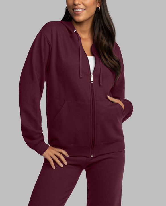 Eversoft® Fleece Full Zip Hoodie Sweatshirt, Extended Sizes 
