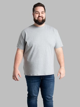 Big Men's Eversoft®  Short Sleeve Crew T-Shirt 