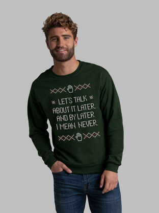 Conversation Stoppers Fleece Sweatshirt, 1 Pack 