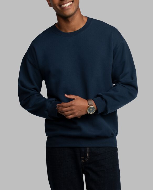 Eversoft® Fleece Crew Sweatshirt Navy