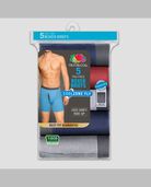 Men's EverSoft CoolZone Covered Waistband Boxer Briefs Size XL, 5 Pack ASSORTED