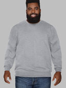 Big Men's Eversoft®  Fleece Crew Sweatshirt Grey Heather