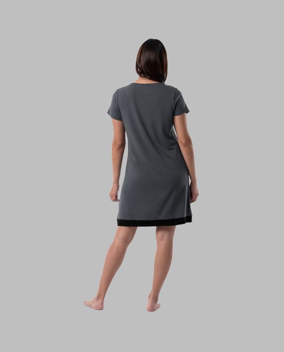 Women's Soft & Breathable Pajama Sleepshirt MONUMENT