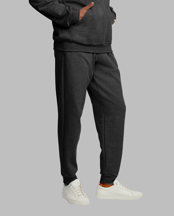 Men's Eversoft® Fleece Jogger Sweatpants Black Heather