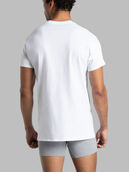 Men's Short Sleeve Micro Mesh CoolZone® Underarm Crew T-Shirt, White 3 Pack White