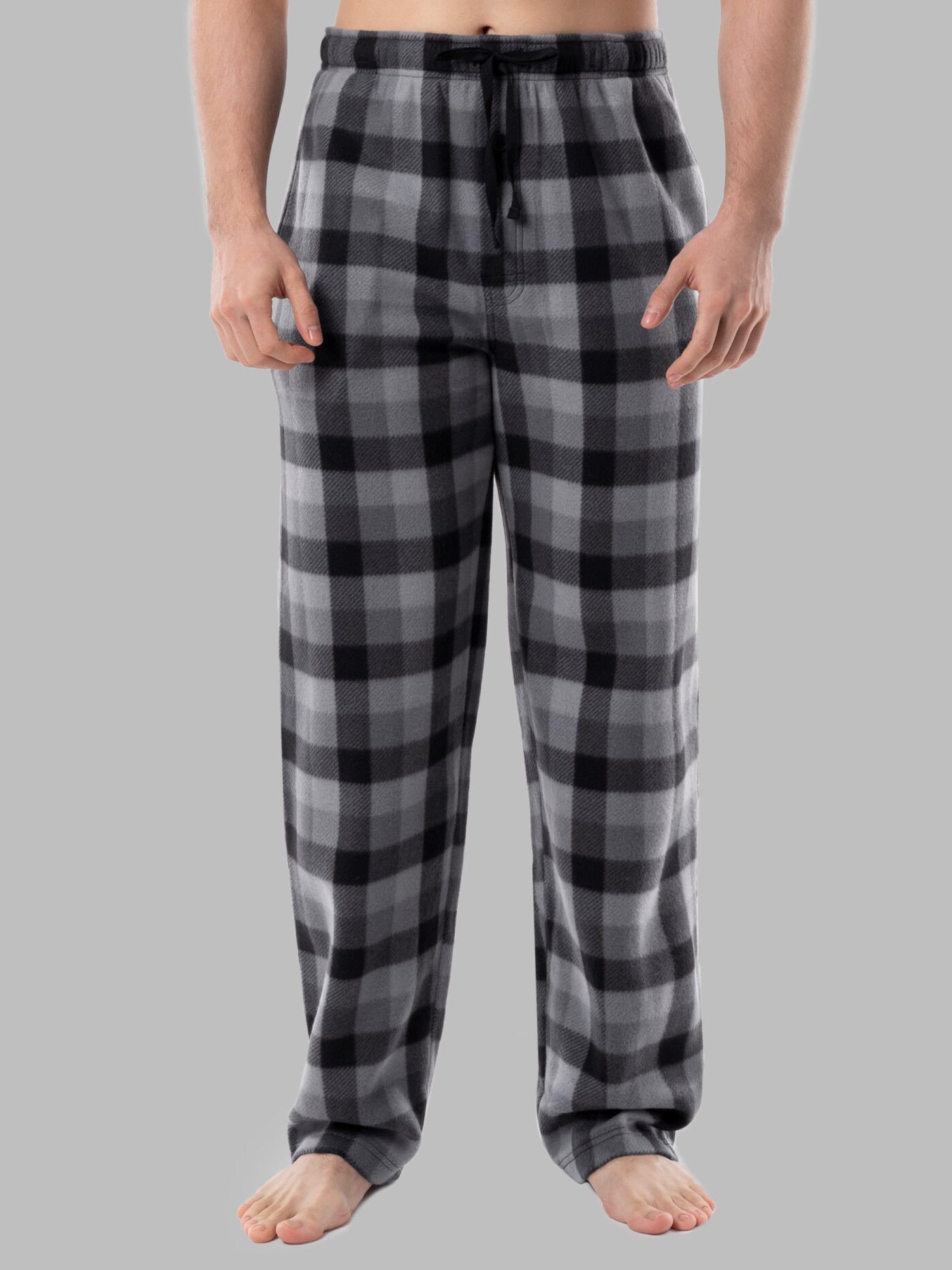 Fruit of the Loom Men s Fleece Sleep Pant 2 Pack