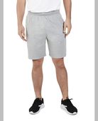 Big Men’s Dual Defense UPF Jersey Shorts, 2 Pack Steel Grey Heather