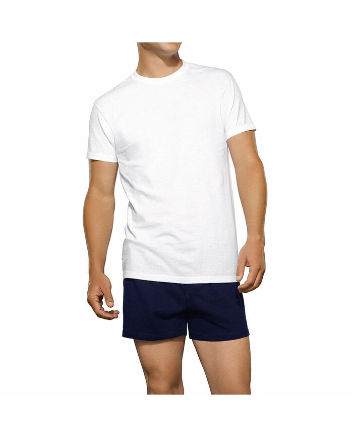 men white crew neck t shirt