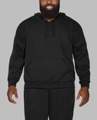Big Men's Eversoft® Fleece Pullover Hoodie Sweatshirt Rich Black