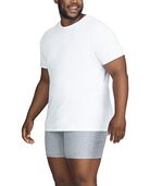Fruit of the Loom Big Men's Premium Classic White Crew T-Shirts, 6 Pack WHITE
