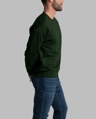 Eversoft® Fleece Crew Sweatshirt Duffle Bag Green