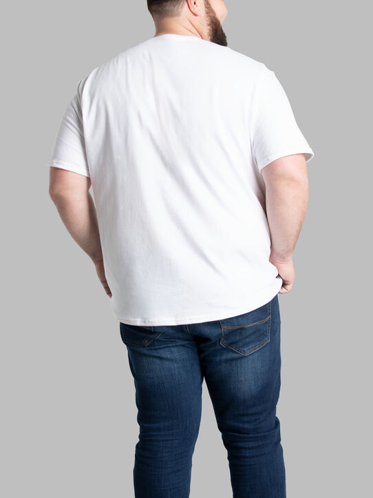 Big Men's Eversoft® Short Sleeve Pocket T-Shirt White