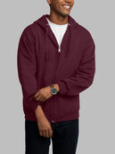 Eversoft® Fleece Full Zip Hoodie Sweatshirt Maroon