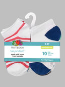 Baby Boys' Beyondsoft® Breathable Socks, Striped 10 Pack 
