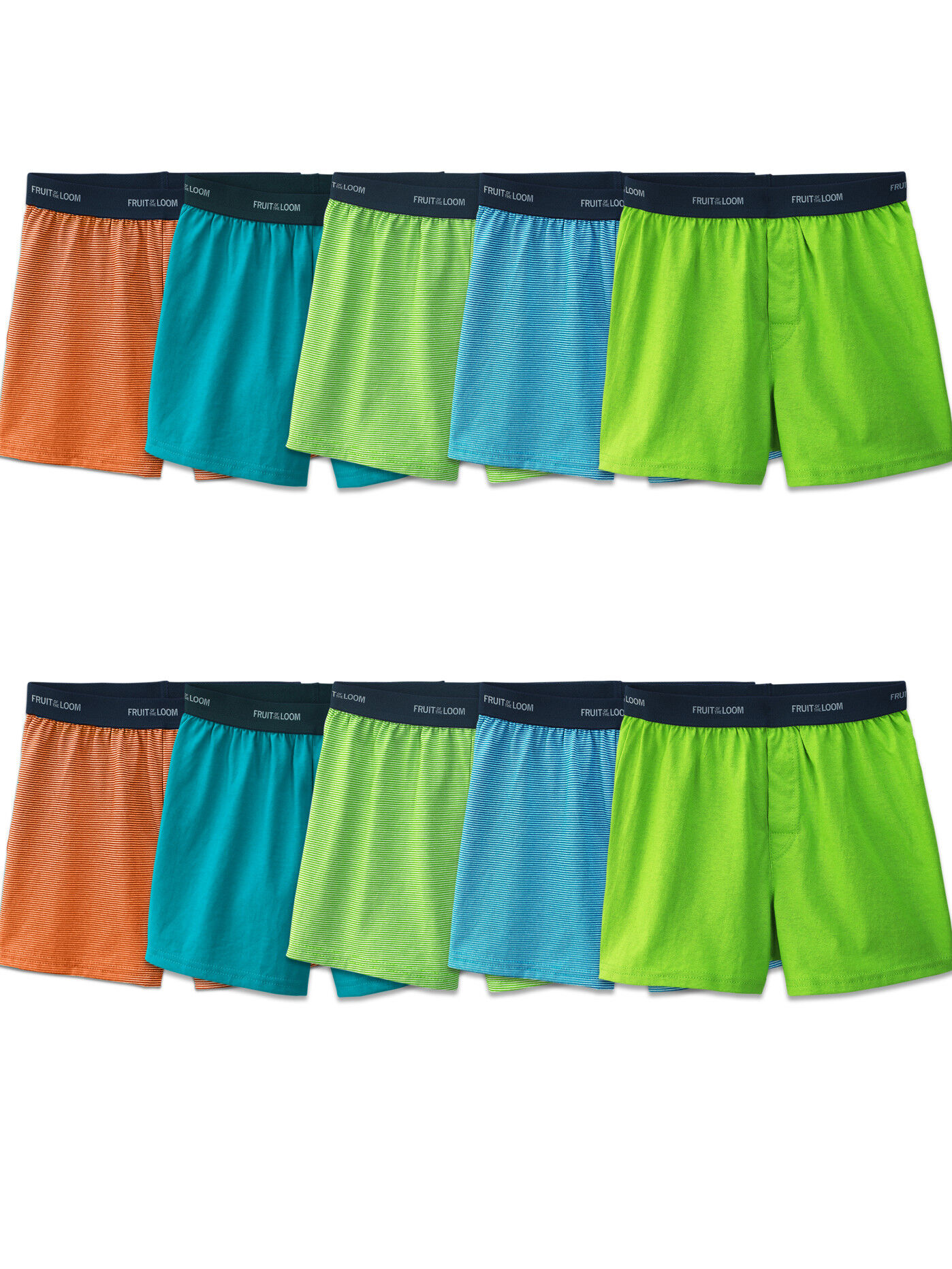 cotton knit boxer shorts