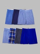 Boys' Tartan Plaid Boxers, Assorted 7 Pack ASSORTED
