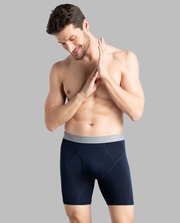 Men's Workgear™ Quick Dry Boxer Briefs, Assorted 3 Pack Assorted