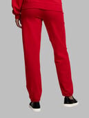EverSoft®  Fleece Elastic Bottom Sweatpants Red