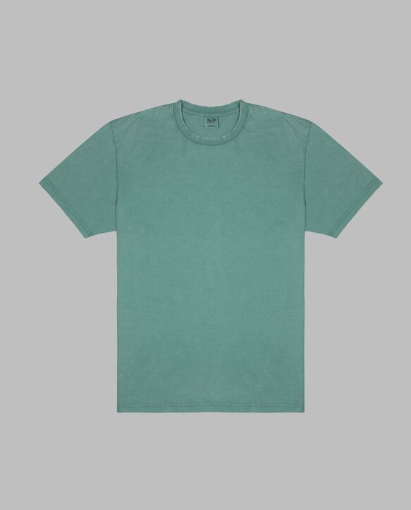 Fruit of the Loom Garment Dyed Crew T-Shirt Envy