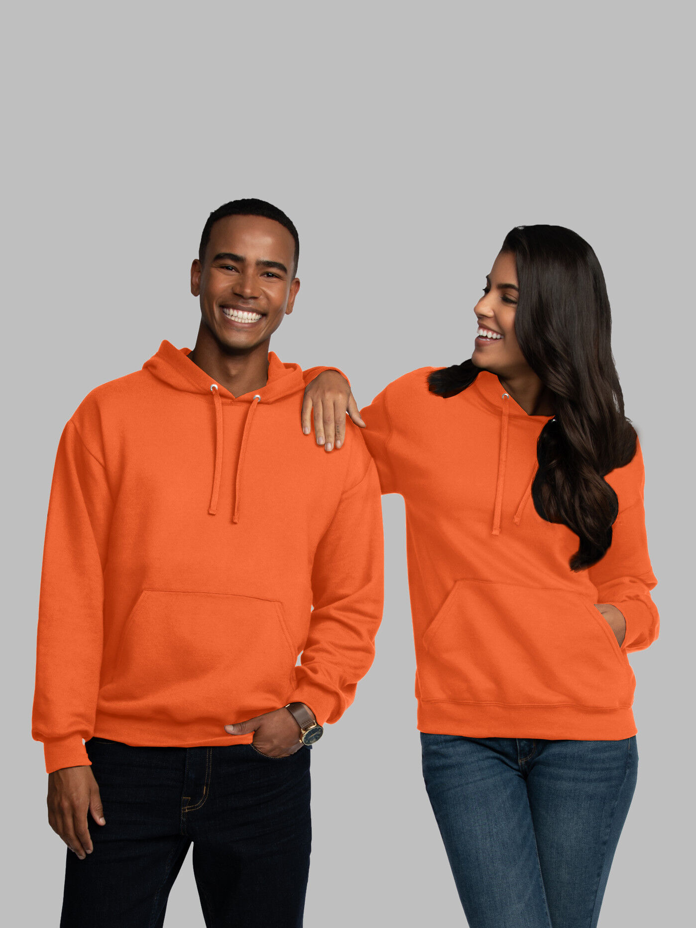 Men s EverSoft Fleece Pullover Hoodie Sweatshirt 1 pack