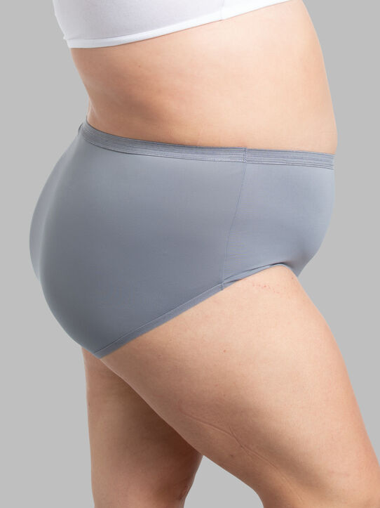 DREAMFIT Underwear for Women Plus Size Full Coverage Microfiber