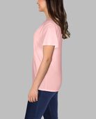 Women's Crafted Comfort Artisan Tee™ Crew T-Shirt, 1 Pack Sweetheart Pink