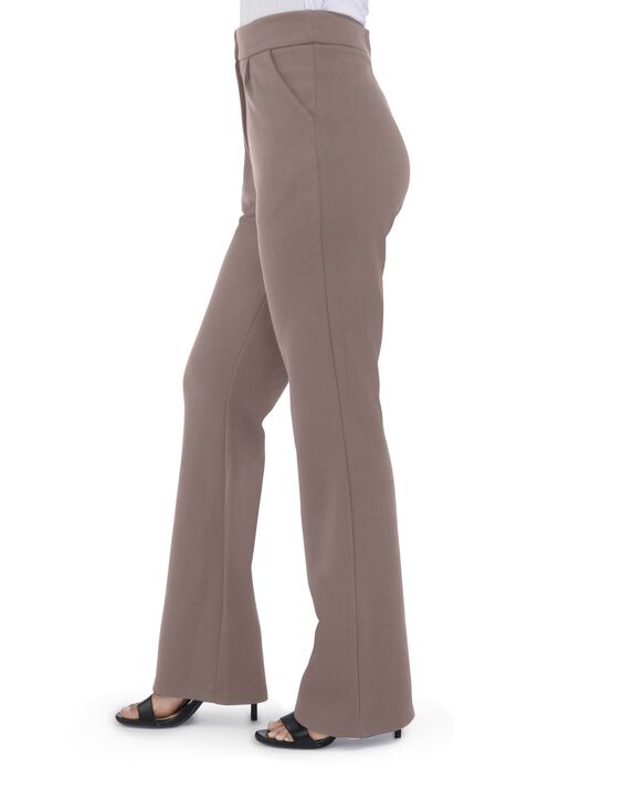 Women's Seek No Further High Waisted Pleated Fit and Flare Pants Walnut