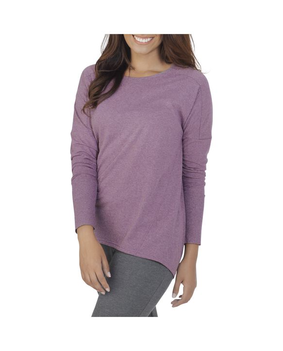 Women's Essentials Long Sleeve Scoop Neck T-Shirt, 1 Pack 