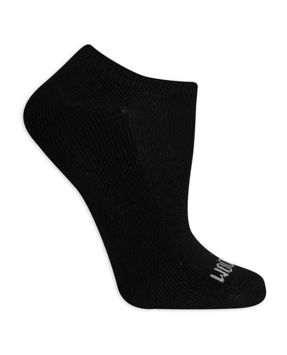 Women's Everyday Soft Cushioned No Show Socks 10 Pair Black