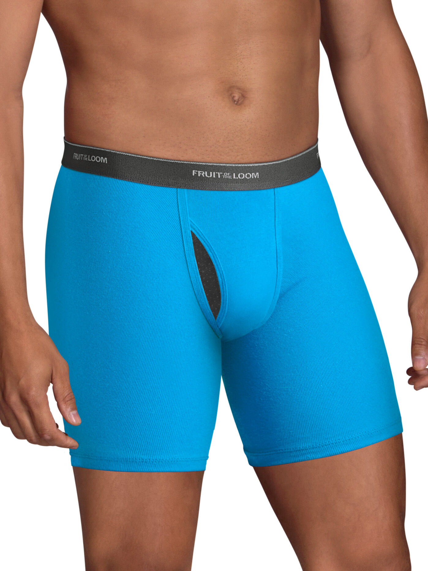 Men's CoolZone Fly White Boxer Briefs