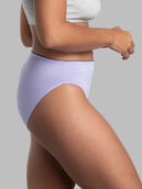 Women's Breathable Micro-Mesh Hi-Cut Panty, Assorted 6+2 Bonus Pack Assorted