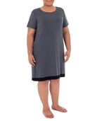Women's Plus Soft & Breathable Plus Size Pajama Sleepshirt MONUMENT