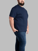 Big Men's Eversoft® Short Sleeve Pocket T-Shirt Navy