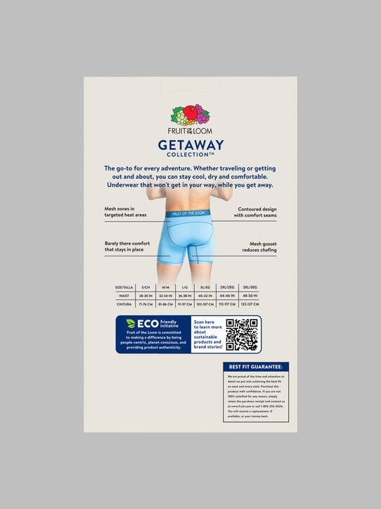 Men's Getaway Collection™ Boxer Brief, Assorted 3 Pack Assorted