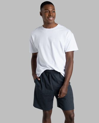 Men's Jersey Shorts w/ Pockets | Fruit of the Loom