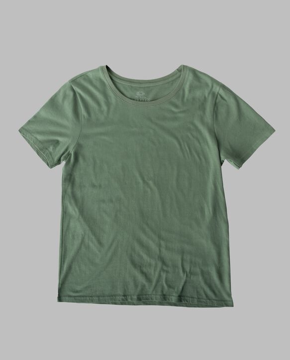 Women's Crafted Comfort Artisan Tee™ Crew T-Shirt Hedge