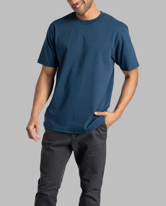 Men's Crafted Comfort Legendary Tee™ Crew T-Shirt Smoke Blue