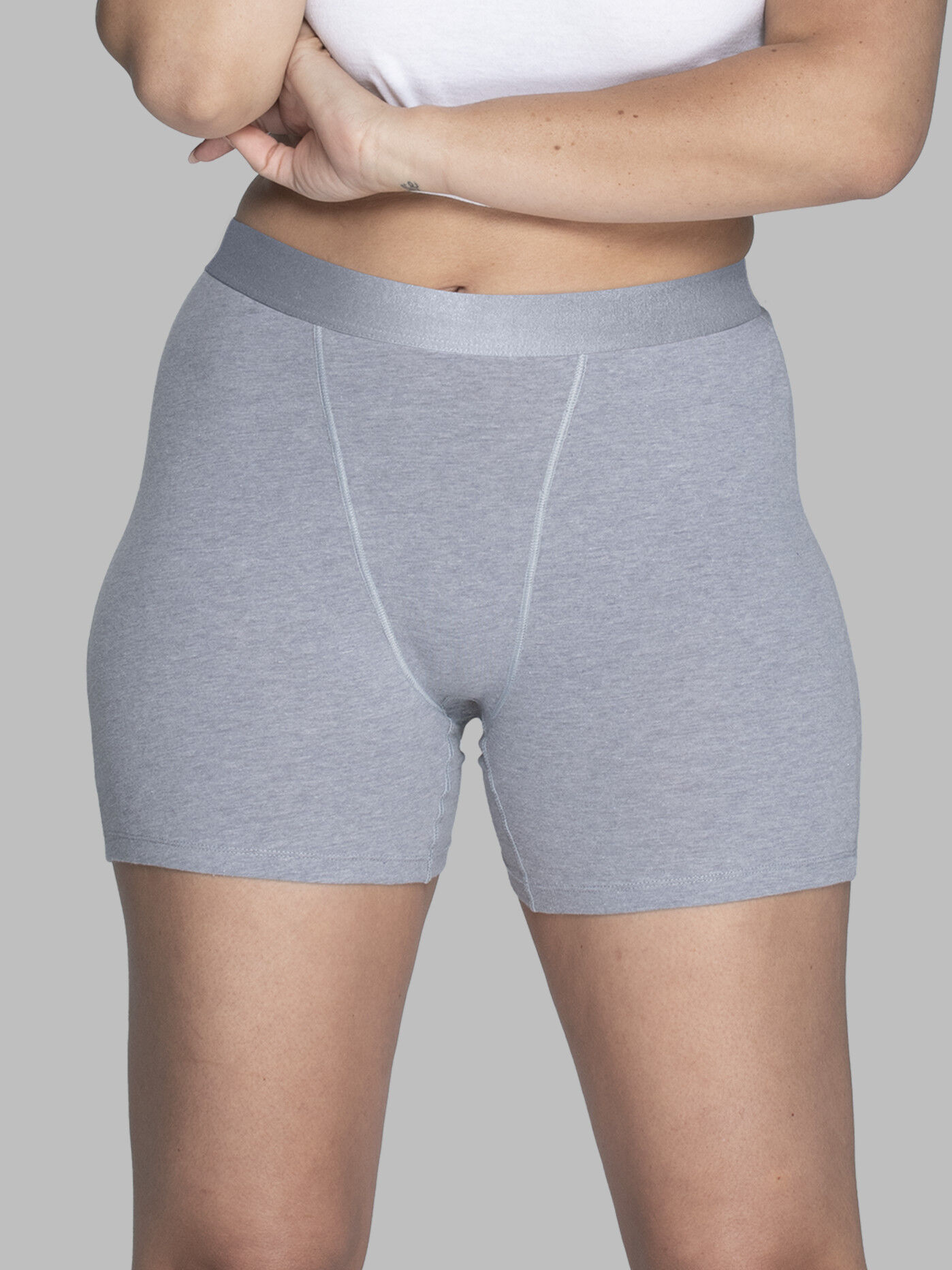 Women s 360 Stretch Comfort Cotton Boxer Brief Underwear 4 Pack