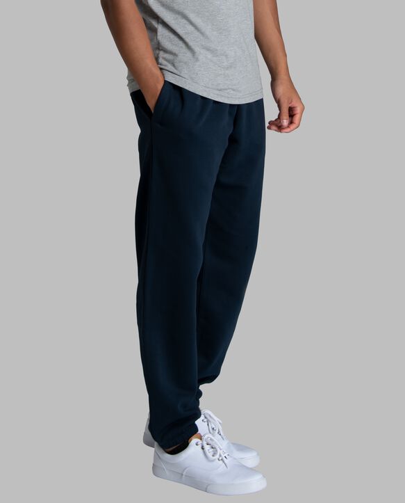 Men's Crafted Comfort Favorite Fleece Pant Navy Nights