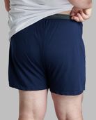 Big Men's Cotton Knit Boxers, Assorted 3 Pack Assorted