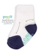 Baby Boys'Grow & Fit Socks, Assorted 6 Pack Multi