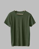 Crafted Comfort™ Artisan Crew T-Shirt Military Green