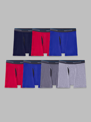 Boys' Eversoft® CoolZone® Boxer Briefs, Assorted 7 Pack 